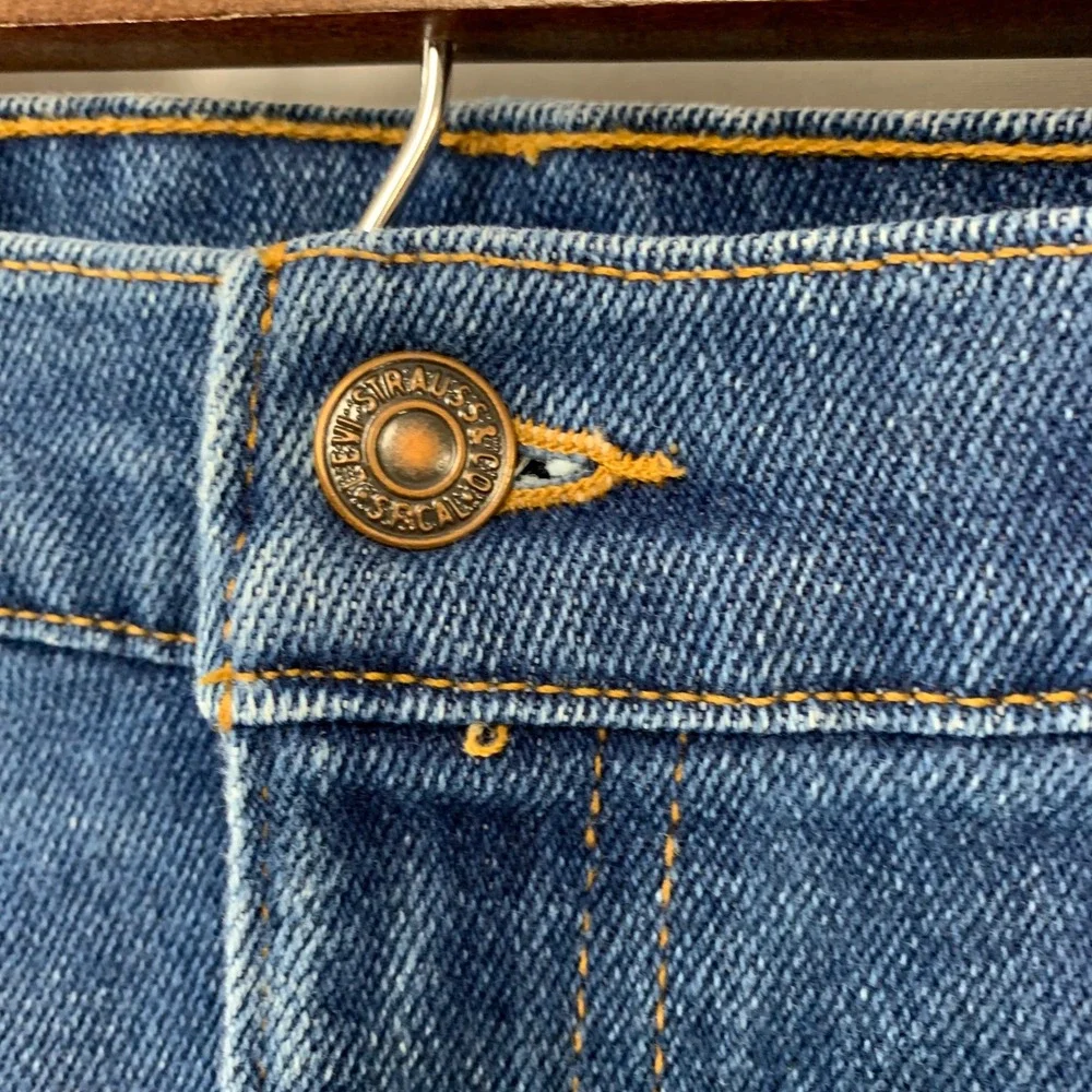 Levi's 517 Bootcut Jeans Mens 40x30 (37x29) Blue Vintage Orange Tab USA Made‎